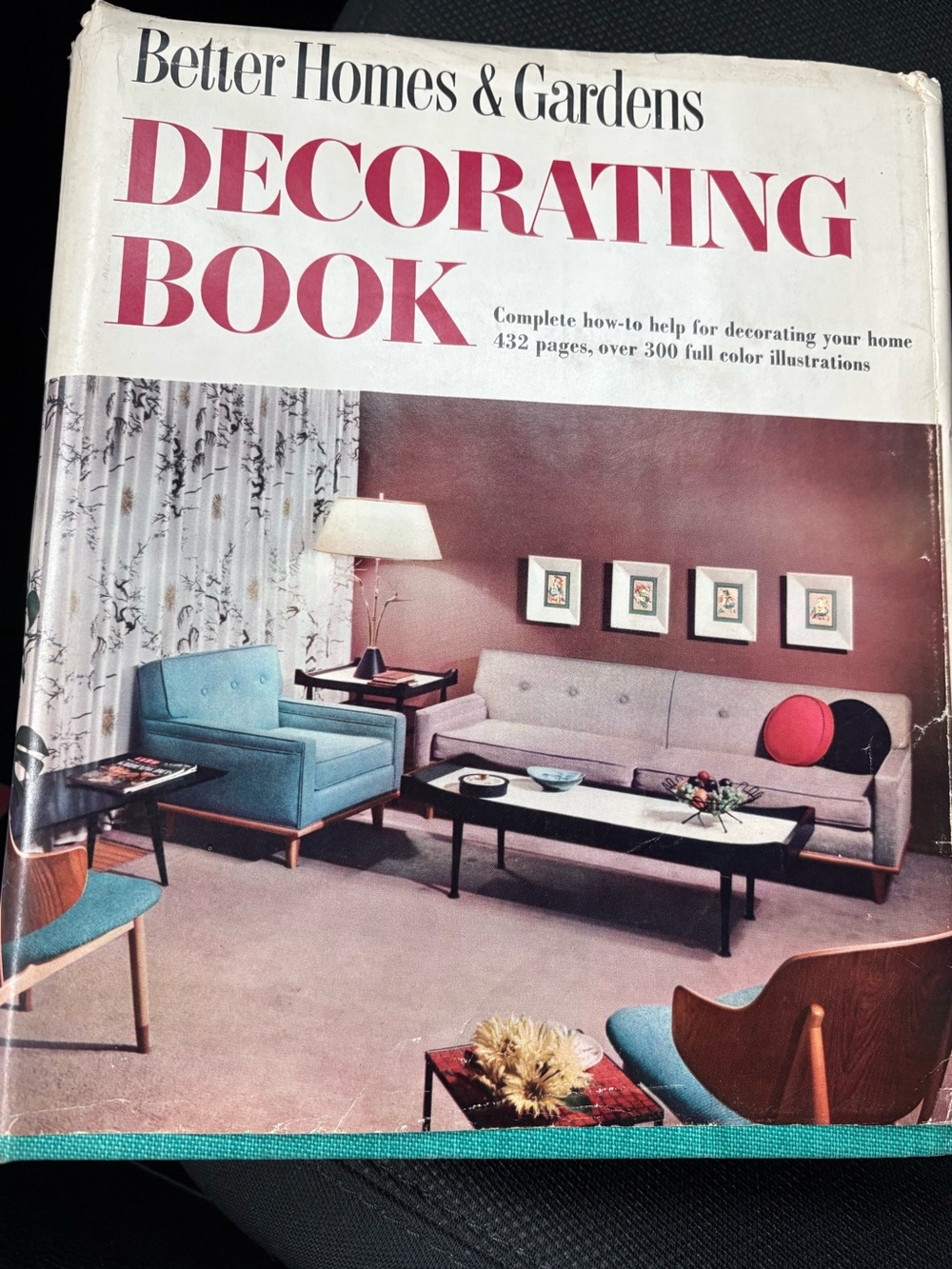 Better Homes and Gardens 1956 decorating book